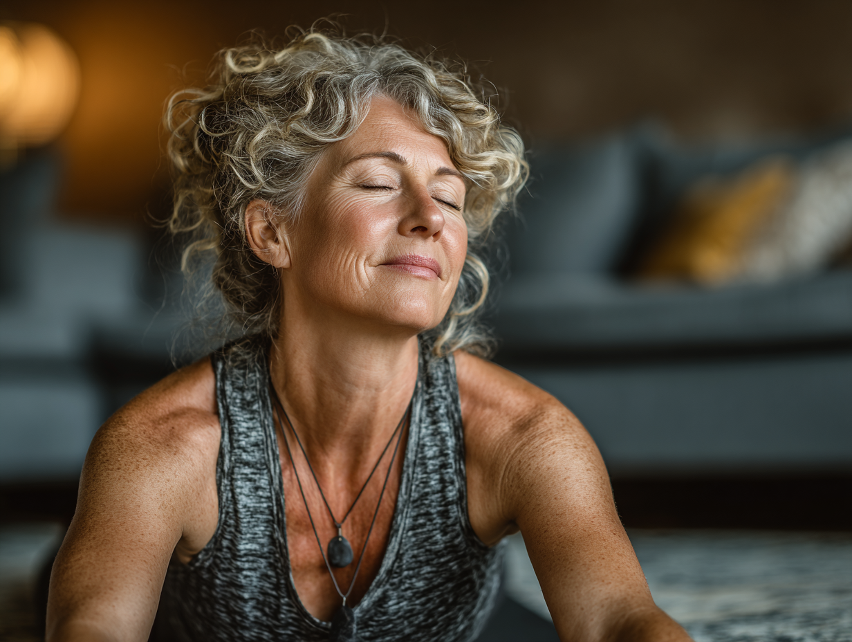 Групове заняття йогою для старших